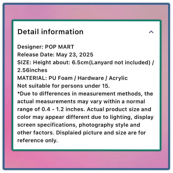 Pop Mart Baby Molly & Baby Tabby Series Squishy Charm - Milk Lover - Picture 13 of 16